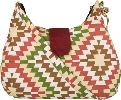 

Vivinkaa Women Casual Maroon Canvas Sling Bag