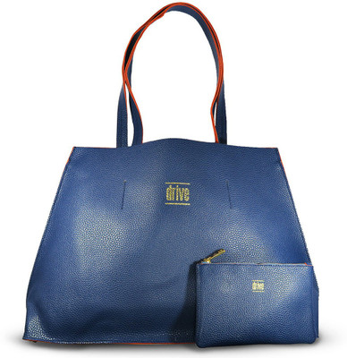 

Drive - L'heritage de Cuir Women Casual Blue PU Tote