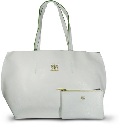 

Drive - L'heritage de Cuir Women Casual White PU Tote