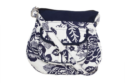 

Vivinkaa Women Casual White Canvas Sling Bag
