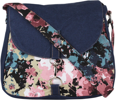 

Vivinkaa Women Casual Multicolor Canvas Sling Bag
