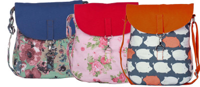 

Vivinkaa Women Casual Multicolor Canvas Sling Bag