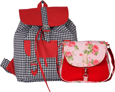 

Vivinkaa Women Casual Multicolor Canvas Sling Bag