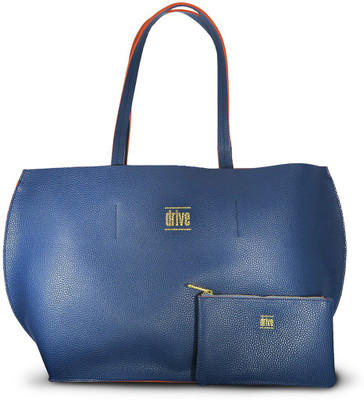 

Drive - L'heritage de Cuir Women Casual Blue PU Tote