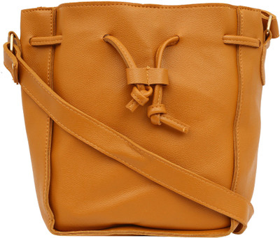

Pepgirls Girls Casual Brown PU Sling Bag