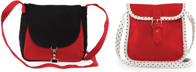 

Vivinkaa Women Casual Multicolor Canvas Sling Bag