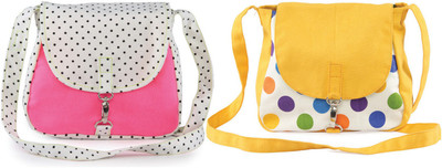 

Vivinkaa Women Casual Multicolor Canvas Sling Bag
