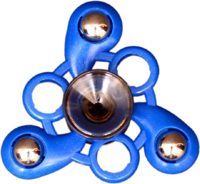 

Montez 3 Ball Abstract Fidget Hand Spinner Toy(Blue)