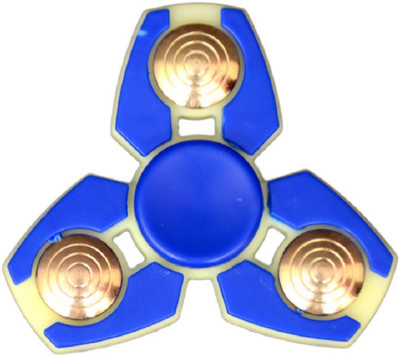 

Montez Glow In The Dark Radium Fidget Hand Spinner Toy(Multicolor)