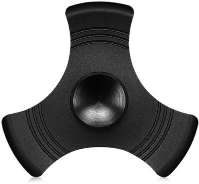 

Montez Black Metal High Speed Fidget Hand Spinner Toy(Black)