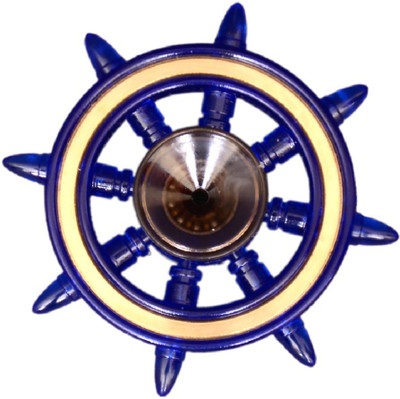 

Montez Copper Rim wheel Fidget Hand Spinner Toy(Blue)