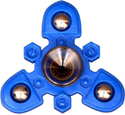 

Montez 3 Ball Triangle Fidget Hand Spinner Toy(Blue)