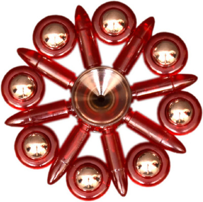 

Montez 8 Ball RED Fidget Hand Spinner Toy(Red)
