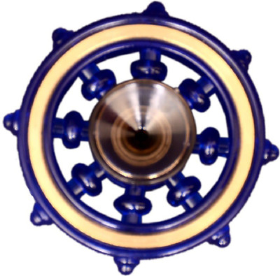 

Montez Copper Rim Wheel 2 Fidget Hand Spinner Toy(Blue)