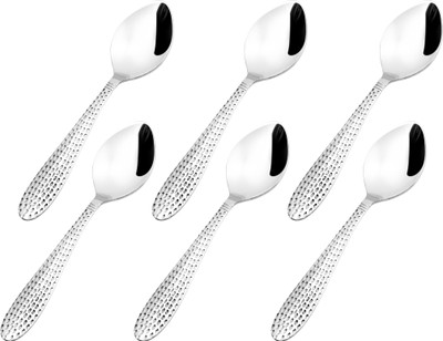 

Elegante Stainless Steel Coffee Spoon Set(Pack of 6)