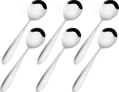 

Elegante Stainless Steel Serving Spoon Set(Pack of 6)