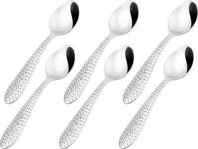 

Elegante Stainless Steel Coffee Spoon Set(Pack of 6)