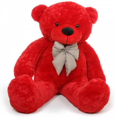 

ToyHub Teddy Bear - 152 cm(Red)