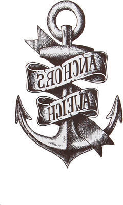 

Savii Arm Hand Wrist Tattoo(Anchor Design)