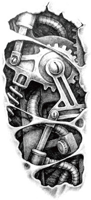 

Savii Arm Hand Wrist Tattoo(Robot Arm Design)