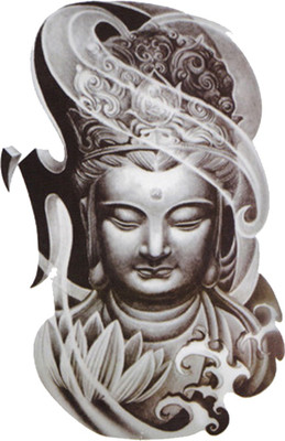 

Savii Arm Hand Wrist Tattoo(Buddha Design)