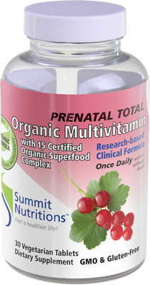 

Summit Nutritions Prenatals's Total Whole Food Multivitamin Tablets(30 No)