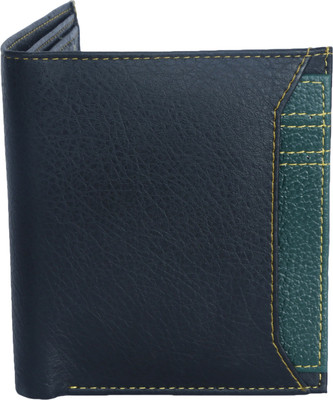 

Mtuggar Men Green Artificial Leather Wallet(5 Card Slots), Black