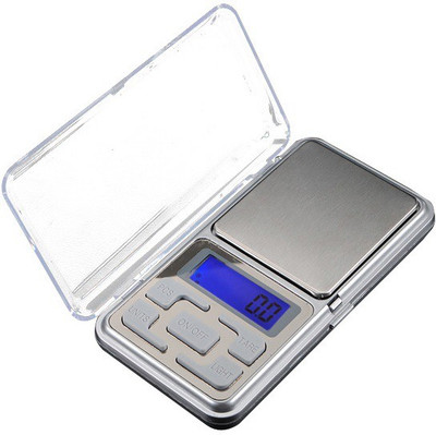 

Connectwide Pocket Scale (small) :Digital 0.1G To 500G For Kitchen Jewelry Weighing Scale(Silver)
