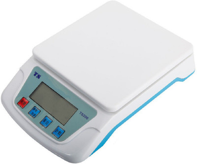 

Connectwide CONNECTWIDE® Digital Electronic Compact Scale ( TS-200) 10 KG-1g Weighing Scale(White)