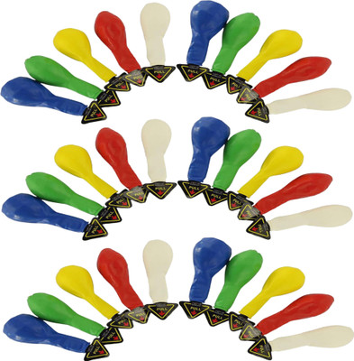 

Jamboree Solid balloons30 Balloon(Multicolor, Pack of 30)