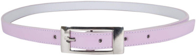 

Snoby Women Casual Pink Artificial Leather Belt