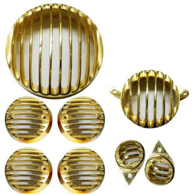 

Enfield Works 1456 Bike Headlight Grill(Gold)