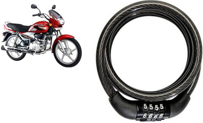

Petrox Premium Multi-Purpose Chain Cable Number For Super Splendor 269 Combination Lock(Black)