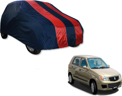 Flipkart SmartBuy Car Cover For Maruti Suzuki Alto (Without Mirror Pockets)(Blue, Red) Flipkart