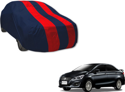 Flipkart SmartBuy Car Cover For Maruti Suzuki Ciaz (Without Mirror Pockets)(Blue, Red) Flipkart