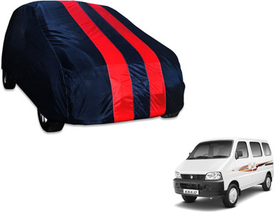 Flipkart SmartBuy Car Cover For Maruti Suzuki Eeco (Without Mirror Pockets)(Blue, Red) Flipkart
