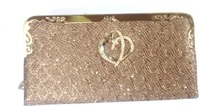 

MODESTIE Party Brown Clutch