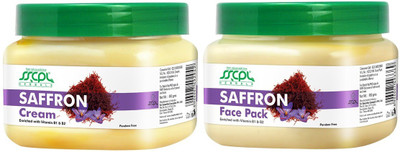 

SSCPL Herbals Saffron Cream & Facepack (150 Gms each)(Set of 2)