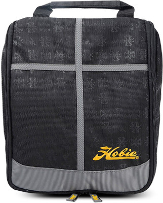 

Hobie 8 inch/20 cm Hobie Toiletry Kits - H102721011 | Black + Silver Travel Duffel Bag(Black)