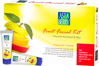 

Astaberry Fruit Facial Mini Kit for All Skin Types 16 g