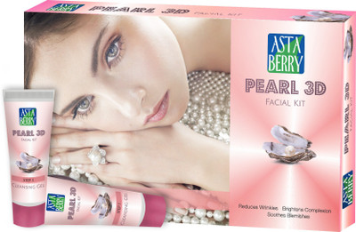 

Astaberry Pearl 3D Facial kit Mini for All Skin Types 16 g