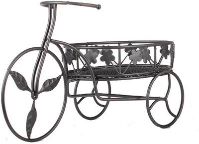 

Apkamart Handicraft Fruit Bowl - Decorative Dining and Serving Basket for Table Decoration and Gifts Iron Fruit & Vegetable Basket(Black)