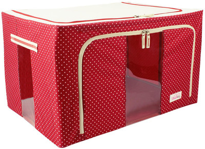 

BlushBees Foldable Closet Organizer Blanket Cover, 88 Litre(Red)