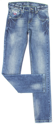 

Pepe Jeans Regular Boys Blue Jeans, Mid worn
