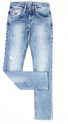 

Pepe Jeans Regular Boys Blue Jeans, Medium worn