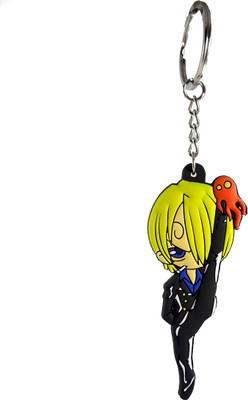 

ComicSense Vinsmoke Sanji Double Sided Rubber Key Chain