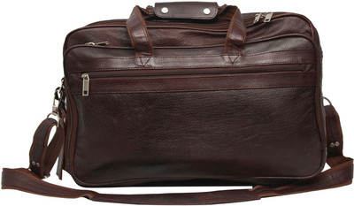 

HIGH TOUCH 16 inch Expandable Laptop Case(Brown)