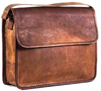 

Mangal Murti 11 inch Laptop Messenger Bag(Brown)
