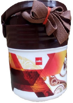 

Cello meal kit 2 2 Containers Lunch Box(350 ml), Brown