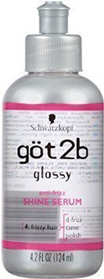

GOT 2B Glossy Shine Anti-frizz Serum, 4.2-Ounce (Pack of 2) by(124 ml)